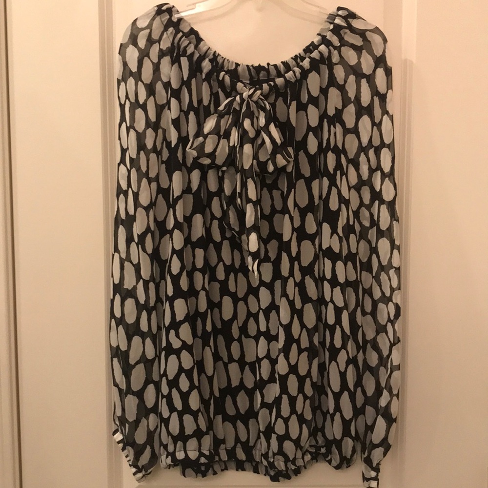DVF SILK BLOUSE